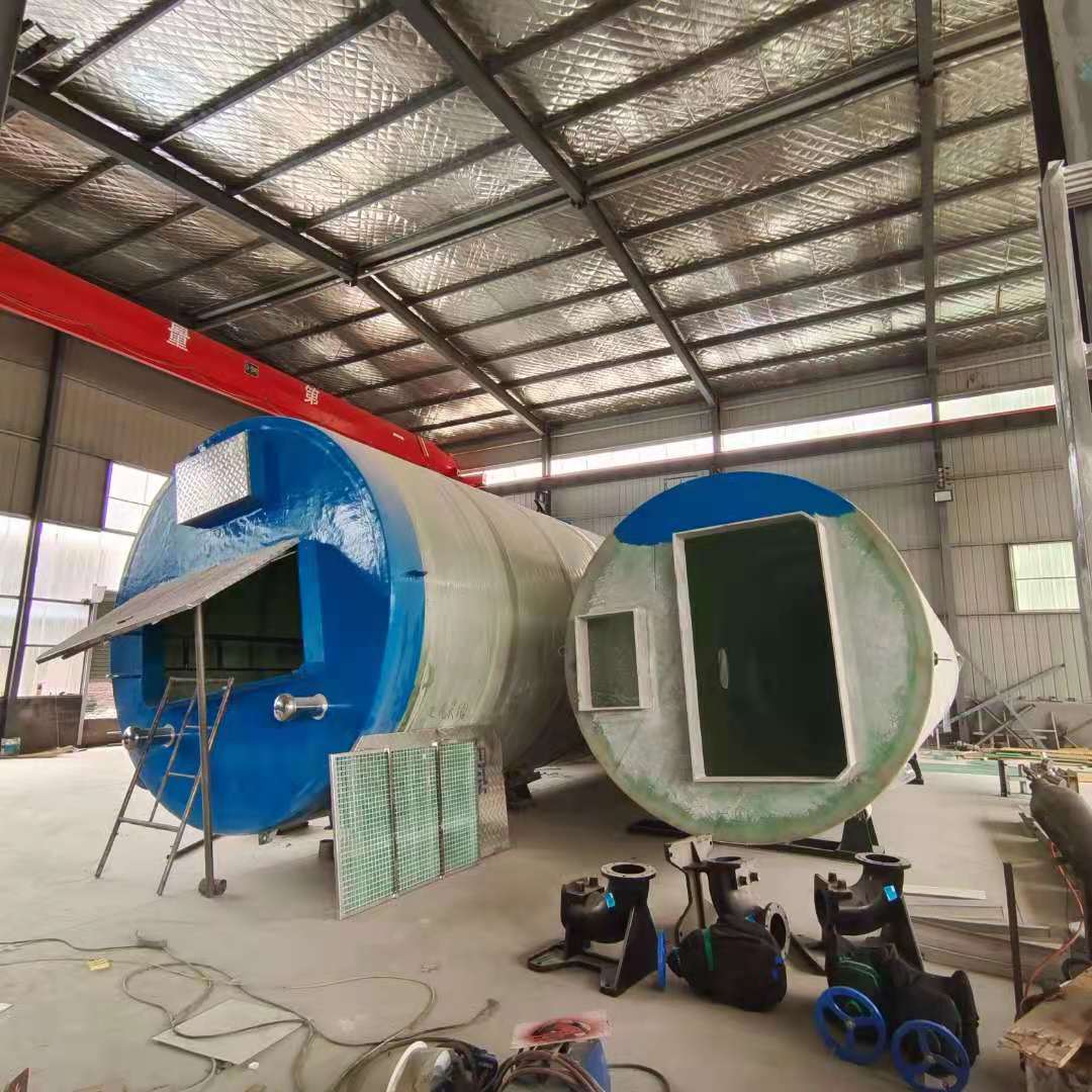 一體化泵站玻璃鋼在污水處理中的應用插圖 玻璃鋼一體化泵站