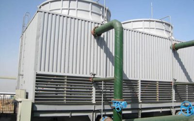 方形橫流式玻璃鋼冷卻塔縮略圖 方形橫流式玻璃鋼冷卻塔